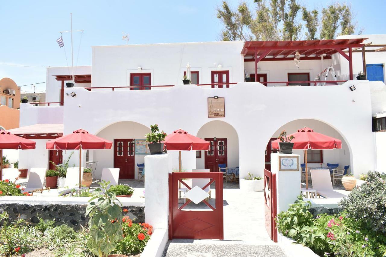 Ostria Beach Studios Perissa  Ngoại thất bức ảnh
